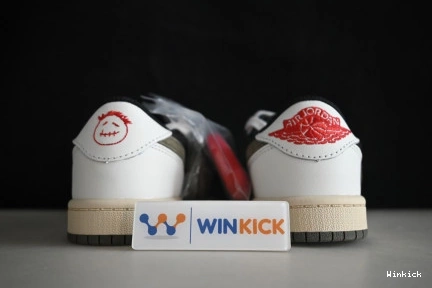 OG AIR 1 PS 'OLIVE' (Kids!) JORDAN TRAVIS X DZ5909-106 SCOTT LOW 1026